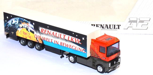 Renault AE 500 Magnum Koffersattelzug Renault LKW