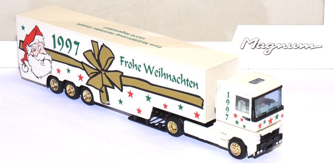Renault AE 500 Magnum Eura Vogelsdorf Frohe Weihnachten 1997