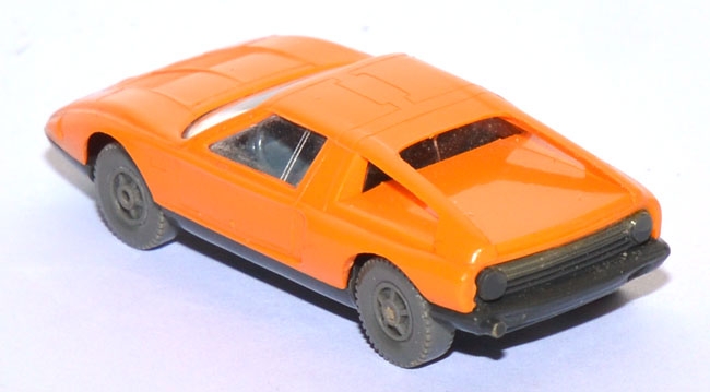 Mercedes-​Benz C 111 Versuchswagen hellorangegelb