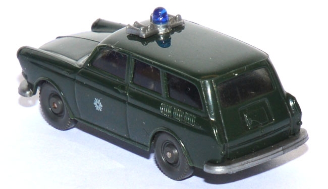 VW 1500 Variant Eckhauber Polizei tannengrün