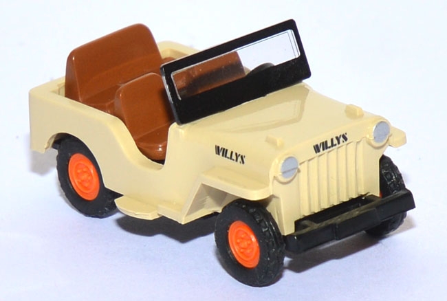 Willys Jeep CJ-3A elfenbeinbeige