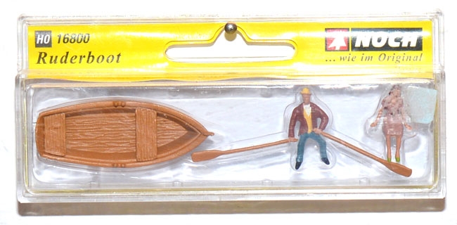 Ruderboot mit 2 Figuren