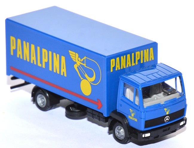 Mercedes-Benz 814 Koffer-LKW Panalpina Schweiz