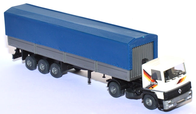 Renault R 370/290 Turbo Pritschensattelzug