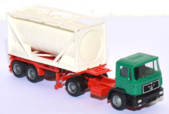 MAN F90 Tankcontainer-Sattelzug 20 ft neutral