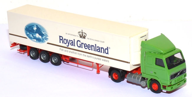 Volvo FH 12 Kühlkoffersattelzug Royal Greenland Dänemark