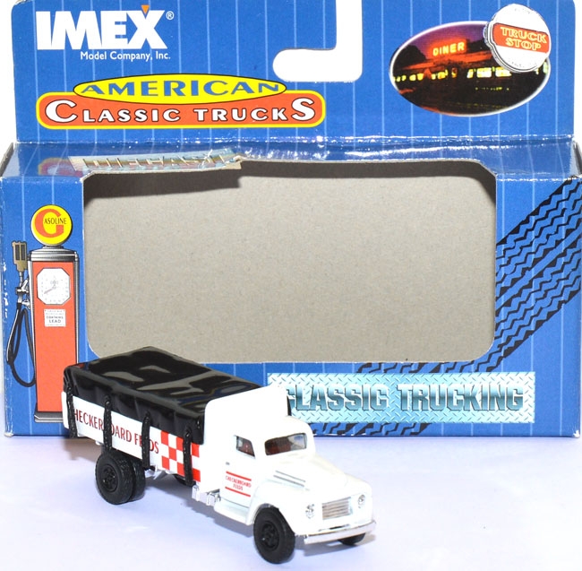 Peterbilt Truck Pritschen-LKW Checkerbboard Feeds