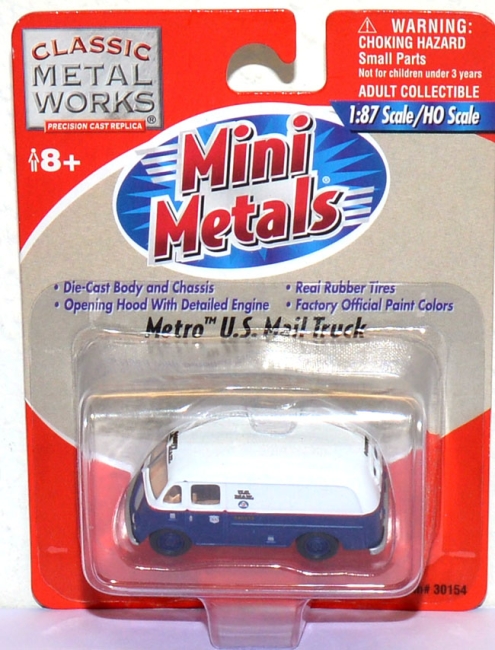 Metro Dairy Delivery Truck - US Mail Truck - Post