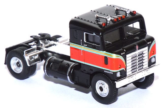 Kenworth Bullnose Solozugmaschine schwarz