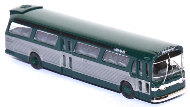 GMC TDH-5301 Amerikanischer Bus Fishbowl grün 44500