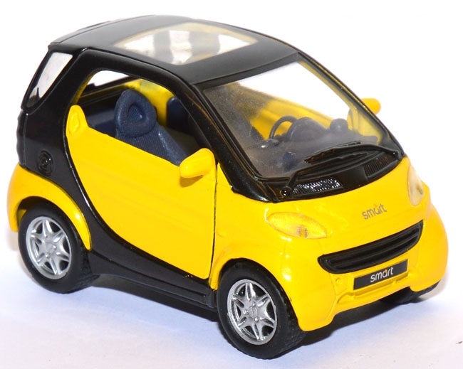 Smart City Coupé gelb 1:33