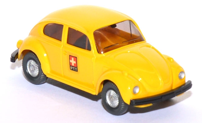 VW Käfer 1303 PTT Post Schweiz gelb