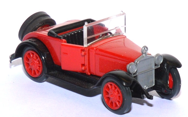 Mercedes-​​Benz Stuttgart Cabrio offen rot