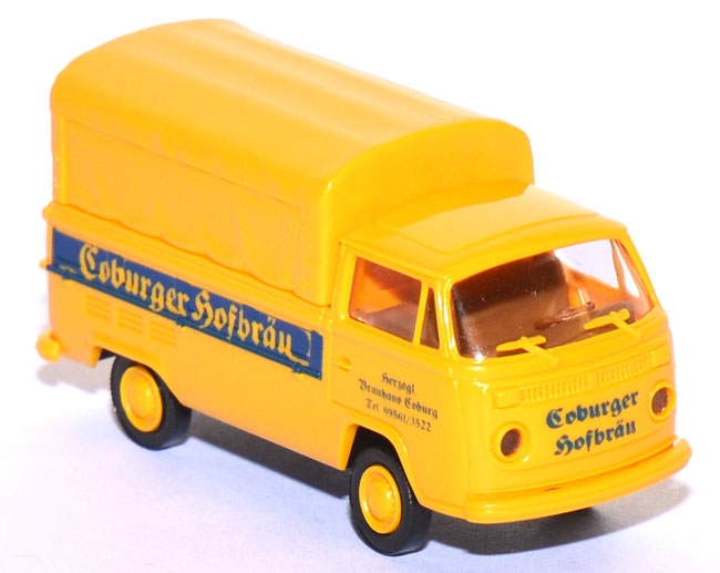 VW T2 Pritsche Coburger Hofbräu gelb