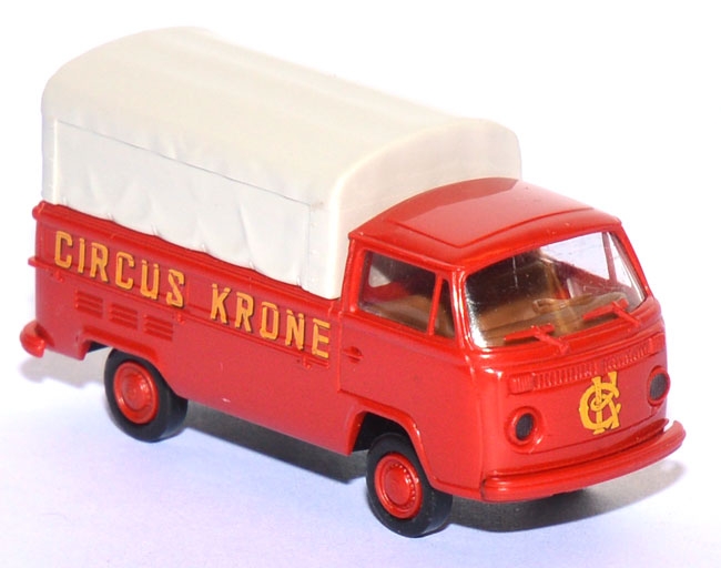 VW T2 Pritsche Circus Krone rot