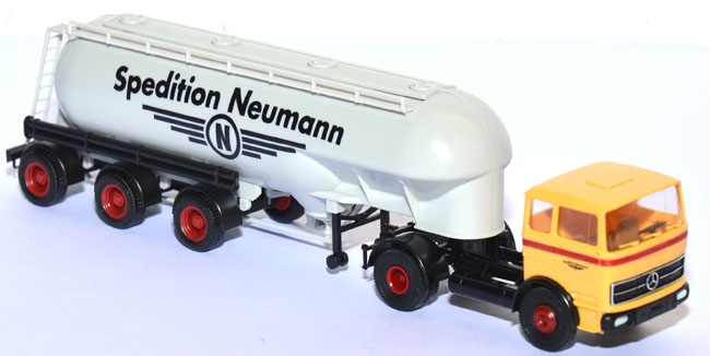 Mercedes-Benz LP 1620 Zementsilo-Sattelzug Spedition Neumann