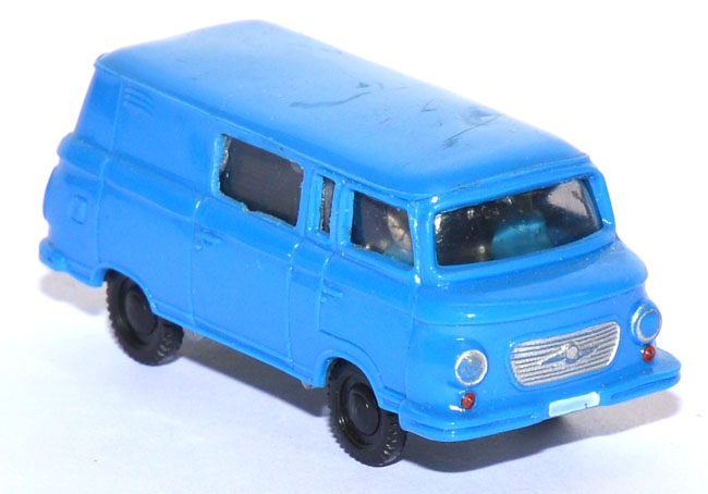 Barkas B 1000 Halbbus signalblau