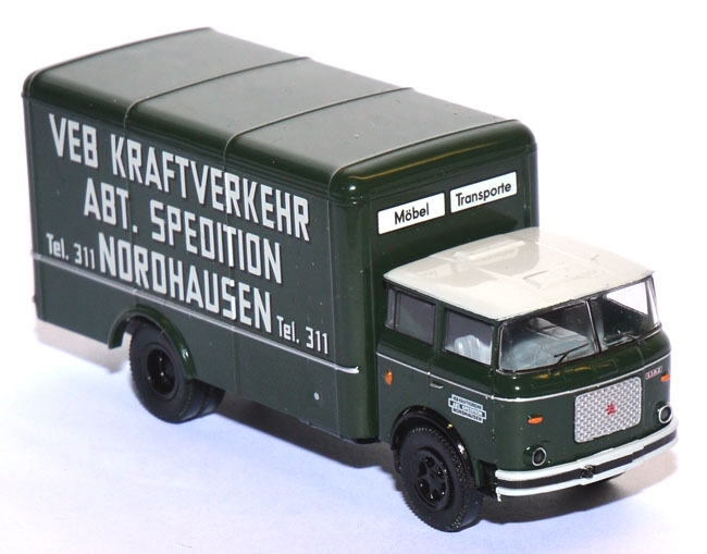 Liaz 706 Koffer-LKW VEB Kraftverkehr Nordhausen