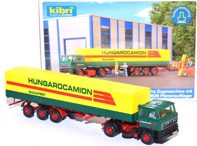 Raba Pritschensattelzug Hungarocamion Budapest