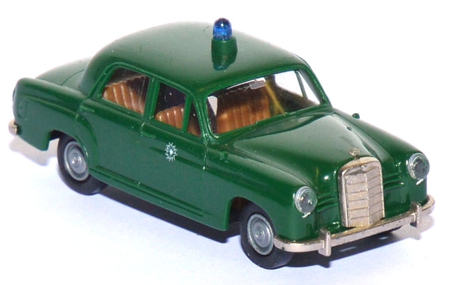 Mercedes-​Benz 180 Ponton Polizei grün
