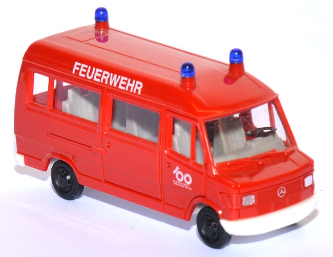 Mercedes-​Benz 207 D Bus HD Feuerwehr rot