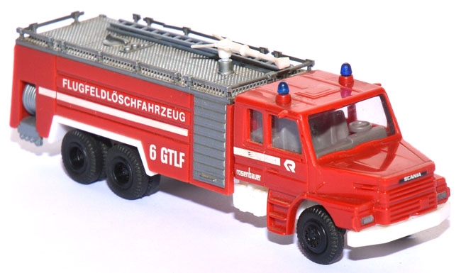 Scania 240 H Rosenbauer Flugfeldlöschfahrzeug 6 GTLF Feuerwehr