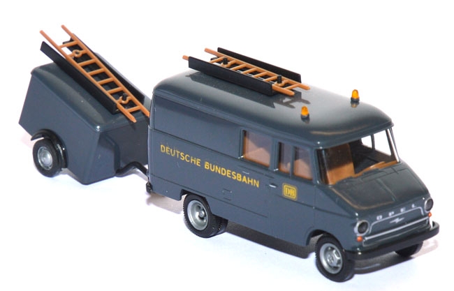 Opel Blitz Kasten mit Anhänger DB Signalmeisterei