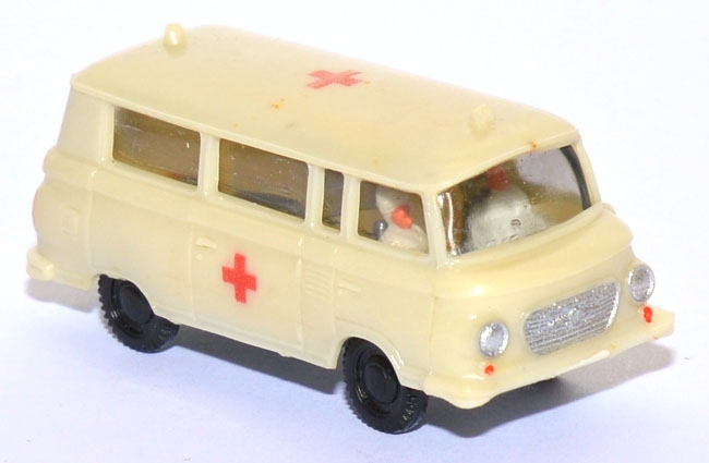 Barkas B 1000 Krankenwagen hellelfenbein