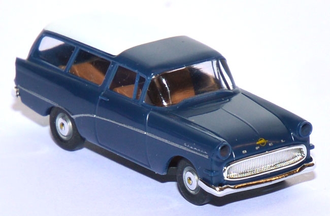 Opel Rekord P1 58 Caravan blau