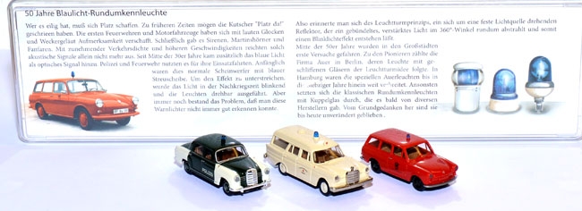 50 Jahre Blaulicht-Rundumkennleuchte