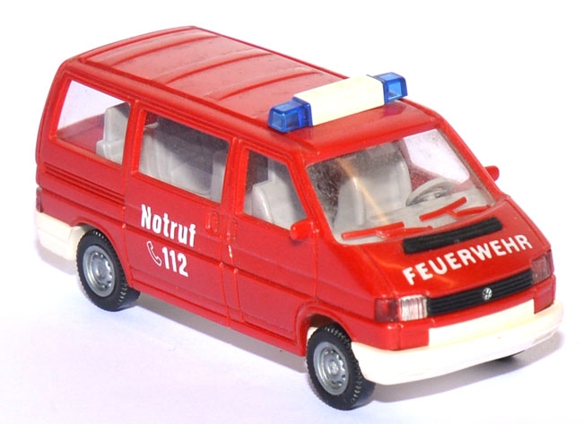 VW T4 Bus Feuerwehr rot