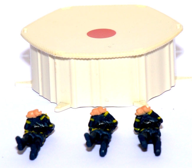 Sprungpolster mit Staffel Feuerwehr