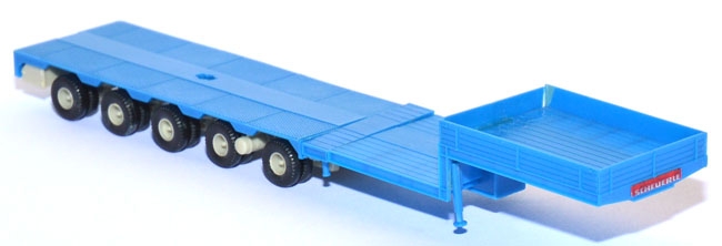 Scheuerle Sattelauflieger blau