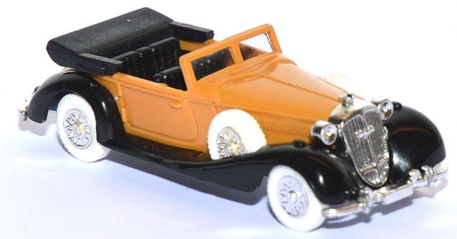 Horch 853 A Cabrio offen senfgelb