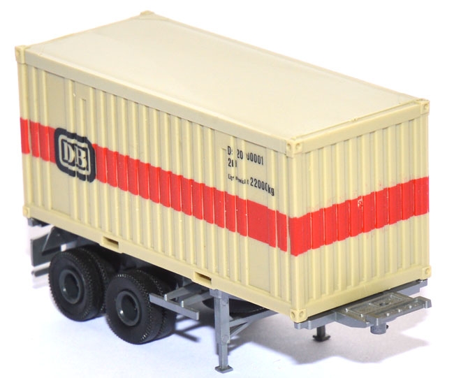 Container-Sattelauflieger 20 ft DB