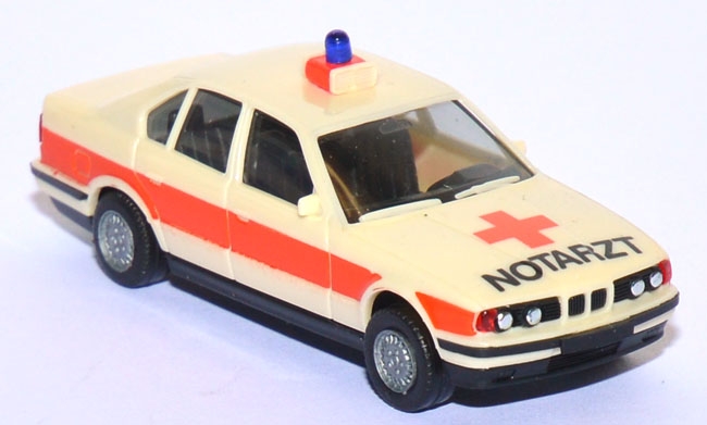 BMW 535i Rotes Kreuz NEF Notarzt creme