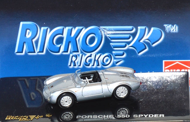 Porsche 550 Spyder silbermetallic