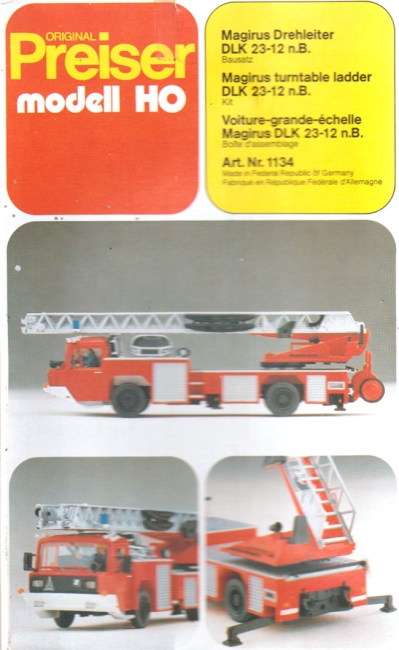 Magirus Drehleiter DLK 23-12 nB Bausatz