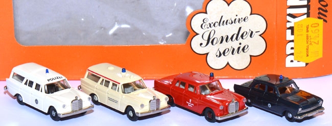 Einsatzfahrzeuge Berlin 4 Stück