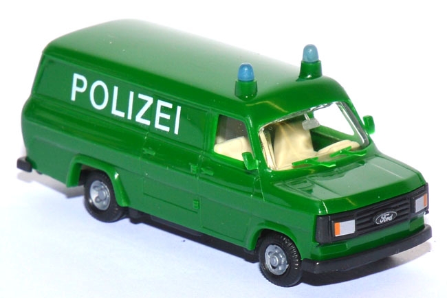 Ford Transit 3 Kasten Polizei grün