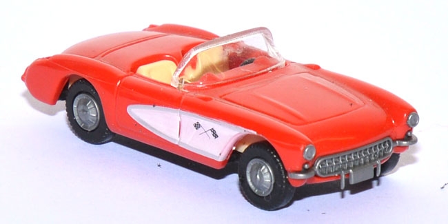 Chevrolet Corvette C3 Cabrio offen rot