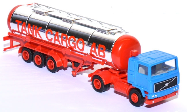 Volvo F 12 Tanksattelzug Chromtank Tank Cargo AB S