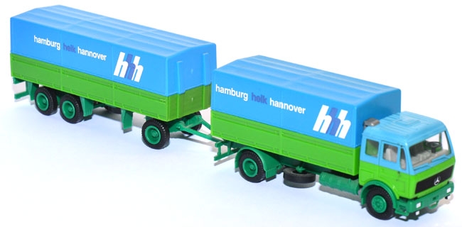 Mercedes-Benz NG 1632 Pritschen-Lastzug Spedition Heik