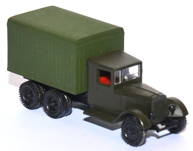 ZIS-6 Koffer-​LKW grün