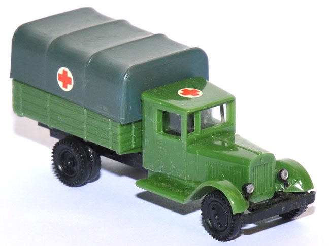 ZIS-5 Pritschen-​​LKW Rotes Kreuz grün