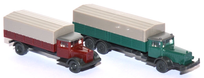 Mercedes-Benz Pritschen-LKW L 2500 + L 10000  1:160