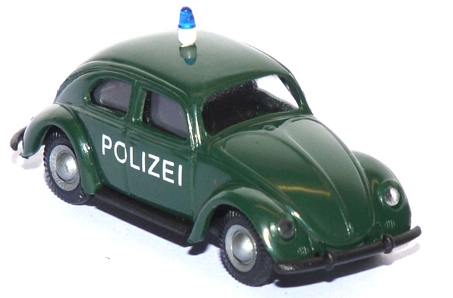 VW Käfer 1200 Brezel Polizei grün
