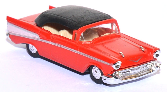 Chevrolet Bel Air ´57 Cabrio geschlossen rot