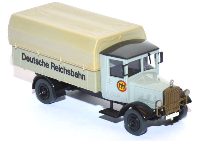 Mercedes-​​​Benz L5 Pritschen-​​​LKW Deutsche Reichsbahn grau