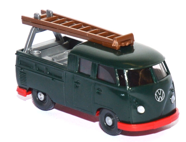 VW T1 Doppelkabine Montagewagen dunkelgrün